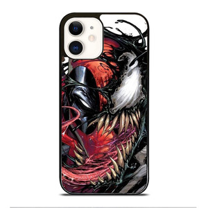 VENOM X DEADPOOL iPhone 12 Case Cover VENOM X DEADPOOL iPhone 12 Case Cover