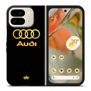 AUDI GOLD LOGO Google Pixel 9 Pro Fold Case Cover