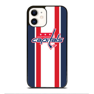 WASHINGTON CAPITALS STRIPE iPhone 12 Case Cover WASHINGTON CAPITALS STRIPE iPhone 12 Case Cover