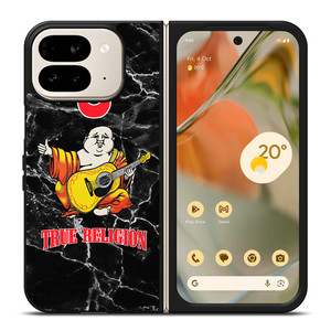 BIG BUDDHA TRUE RELIGION MARBLE 2 Google Pixel 9 Pro Fold Case Cover