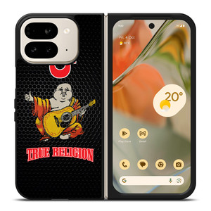 BIG BUDDHA TRUE RELIGION METAL LOGO Google Pixel 9 Pro Fold Case Cover