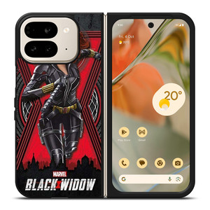 BLACK WIDOW MARVEL HERO Google Pixel 9 Pro Fold Case Cover BLACK WIDOW MARVEL HERO Google Pixel 9 Pro Fold Case Cover