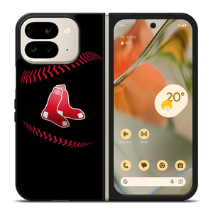 BOSTON RED SOX BLACK LOGO Google Pixel 9 Pro Fold Case Cover BOSTON RED SOX BLACK LOGO Google Pixel 9 Pro Fold Case Cover
