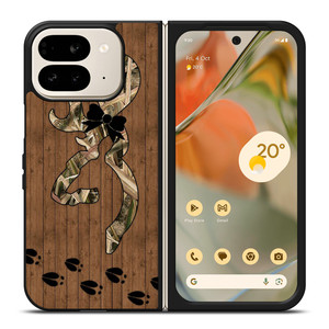 BROWNING DEER FOOTPRINT Google Pixel 9 Pro Fold Case Cover BROWNING DEER FOOTPRINT Google Pixel 9 Pro Fold Case Cover
