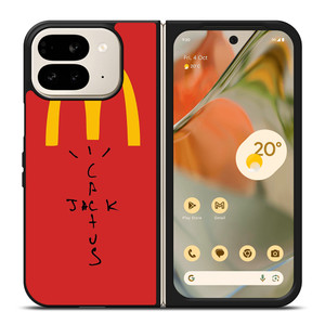 CACTUS JACK TRAVIS SCOTT MCDONALD'S LOGO Google Pixel 9 Pro Fold Case Cover CACTUS JACK TRAVIS SCOTT MCDONALD'S LOGO Google Pixel 9 Pro Fold Case Cover