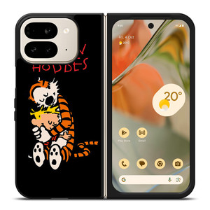 CALVIN AND HOBBES CARTOON 2 Google Pixel 9 Pro Fold Case Cover