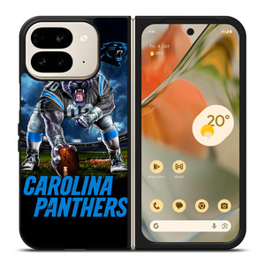 CAROLINA PANTHERS SIR PURR Google Pixel 9 Pro Fold Case Cover