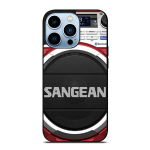 SANGEAN RED RADIO SPEAKER iPhone 13 Pro Max Case Cover