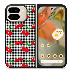 CHECKED CHERRY Google Pixel 9 Pro Fold Case Cover