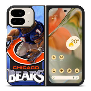 CHICAGO BEARS DA BEARS Google Pixel 9 Pro Fold Case Cover CHICAGO BEARS DA BEARS Google Pixel 9 Pro Fold Case Cover