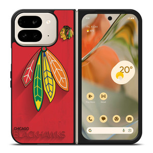 CHICAGO BLACKHAWKS 3 Google Pixel 9 Pro Fold Case Cover