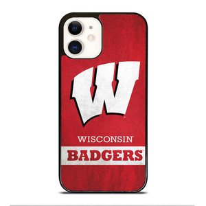 WISCONSIN BADGERS 3 iPhone 12 Case Cover WISCONSIN BADGERS 3 iPhone 12 Case Cover