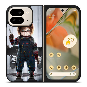 CHUCKY SCARY DOLL 1 Google Pixel 9 Pro Fold Case Cover CHUCKY SCARY DOLL 1 Google Pixel 9 Pro Fold Case Cover