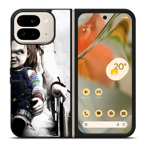 CHUCKY SCARY DOLL 3 Google Pixel 9 Pro Fold Case Cover CHUCKY SCARY DOLL 3 Google Pixel 9 Pro Fold Case Cover