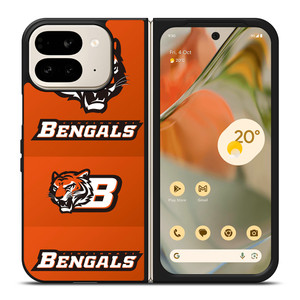 CINCINNATI BENGALS LOGO Google Pixel 9 Pro Fold Case Cover