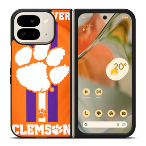 CLEMSON TIGERS PAW Google Pixel 9 Pro Fold Case Cover