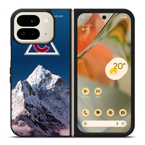 COLORADO AVALANCHE ICE HOCKEY Google Pixel 9 Pro Fold Case Cover COLORADO AVALANCHE ICE HOCKEY Google Pixel 9 Pro Fold Case Cover