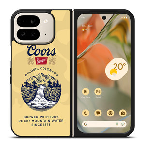COORS BANQUET BEER LOGO Google Pixel 9 Pro Fold Case Cover COORS BANQUET BEER LOGO Google Pixel 9 Pro Fold Case Cover