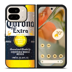 CORONA BEER BOTTLE Google Pixel 9 Pro Fold Case Cover CORONA BEER BOTTLE Google Pixel 9 Pro Fold Case Cover