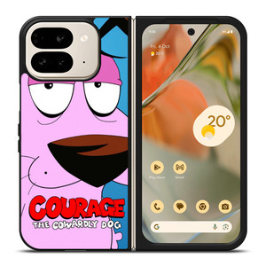 COURAGE THE COWARDLY DOG 2 Google Pixel 9 Pro Fold Case Cover COURAGE THE COWARDLY DOG 2 Google Pixel 9 Pro Fold Case Cover