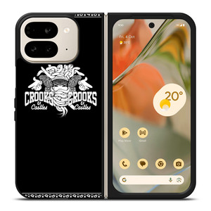 CROOKS AND CASTLES LOGO Google Pixel 9 Pro Fold Case Cover