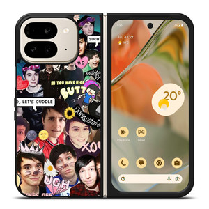 DAN AND PHIL COLLAGE 3 Google Pixel 9 Pro Fold Case Cover