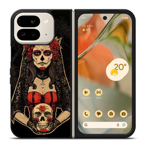 DAY OF THE DEAD ART Google Pixel 9 Pro Fold Case Cover DAY OF THE DEAD ART Google Pixel 9 Pro Fold Case Cover