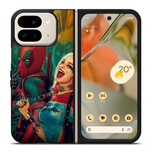 DEADPOOL HARLEY QUINN 1 Google Pixel 9 Pro Fold Case Cover