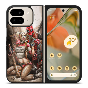 DEADPOOL HARLEY QUINN 2 Google Pixel 9 Pro Fold Case Cover