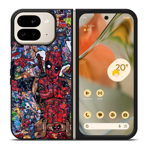 DEADPOOL TEAM COLLAGE Google Pixel 9 Pro Fold Case Cover
