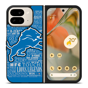 DETROIT LIONS QUOTE Google Pixel 9 Pro Fold Case Cover