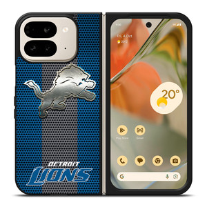 DETROIT LIONS SILVER CRUSH Google Pixel 9 Pro Fold Case Cover