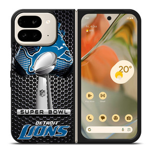 DETROIT LIONS SUPER BOWL Google Pixel 9 Pro Fold Case Cover