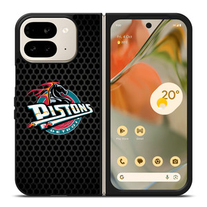 DETROIT PISTONS METAL LOGO Google Pixel 9 Pro Fold Case Cover