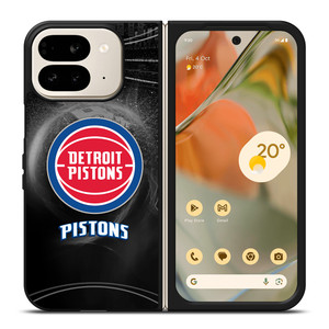 DETROIT PISTONS NBA LOGO Google Pixel 9 Pro Fold Case Cover