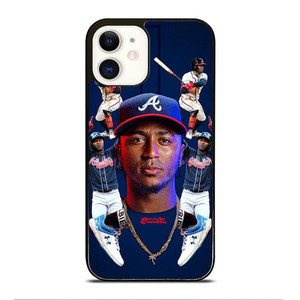 ACUNA JR ATLANTA BRAVES FACE iPhone 12 Case Cover ACUNA JR ATLANTA BRAVES FACE iPhone 12 Case Cover