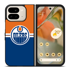 EDMONTON OILERS LOGO 3 Google Pixel 9 Pro Fold Case Cover