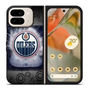 EDMONTON OILERS LOGO Google Pixel 9 Pro Fold Case Cover EDMONTON OILERS LOGO Google Pixel 9 Pro Fold Case Cover