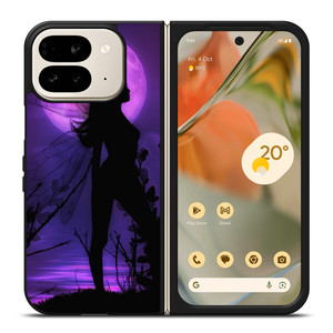 FAIRY DRAGONFLIES PURPLE MOON Google Pixel 9 Pro Fold Case Cover FAIRY DRAGONFLIES PURPLE MOON Google Pixel 9 Pro Fold Case Cover