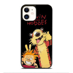 CALVIN AND HOBBES CARTOON iPhone 12 Case Cover CALVIN AND HOBBES CARTOON iPhone 12 Case Cover