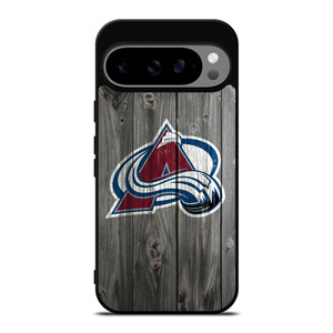 COLORADO AVALANCHE WOODEN Google Pixel 9 Pro XL Case Cover COLORADO AVALANCHE WOODEN Google Pixel 9 Pro XL Case Cover
