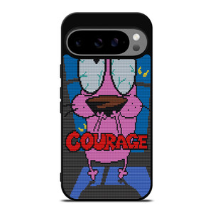 COURAGE THE COWARDLY DOG SCARED Google Pixel 9 Pro XL Case Cover COURAGE THE COWARDLY DOG SCARED Google Pixel 9 Pro XL Case Cover