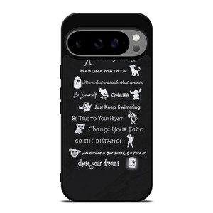 DISNEY LESSONS BLACK MARBLE Google Pixel 9 Pro XL Case Cover