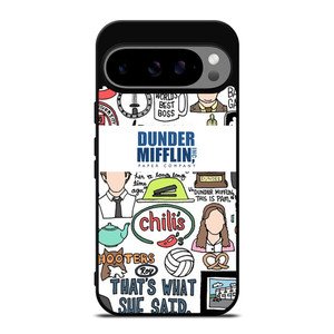 DUNDER MIFFLIN COLLAGE Google Pixel 9 Pro XL Case Cover DUNDER MIFFLIN COLLAGE Google Pixel 9 Pro XL Case Cover