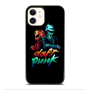 DAFT PUNK 8 BIT iPhone 12 Case Cover