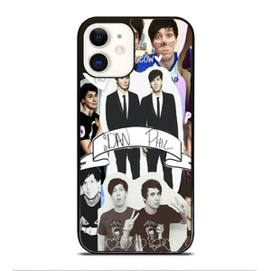 DAN AND PHIL COLLAGE iPhone 12 Case Cover DAN AND PHIL COLLAGE iPhone 12 Case Cover