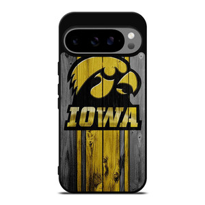 IOWA HAWKEYES WOODEN Google Pixel 9 Pro XL Case Cover