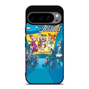 JETSONS MEET FLINTSTONES Google Pixel 9 Pro XL Case Cover
