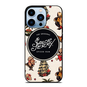 SAILOR JERRY PATTERN iPhone 13 Pro Max Case Cover SAILOR JERRY PATTERN iPhone 13 Pro Max Case Cover