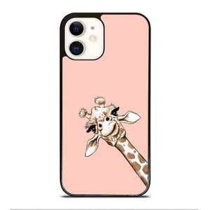 GIRAFFE GIRL iPhone 12 Case Cover GIRAFFE GIRL iPhone 12 Case Cover